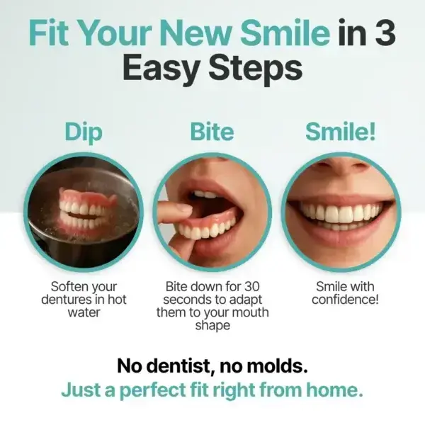 Medical Full Denture with Strong Suction - Image 6