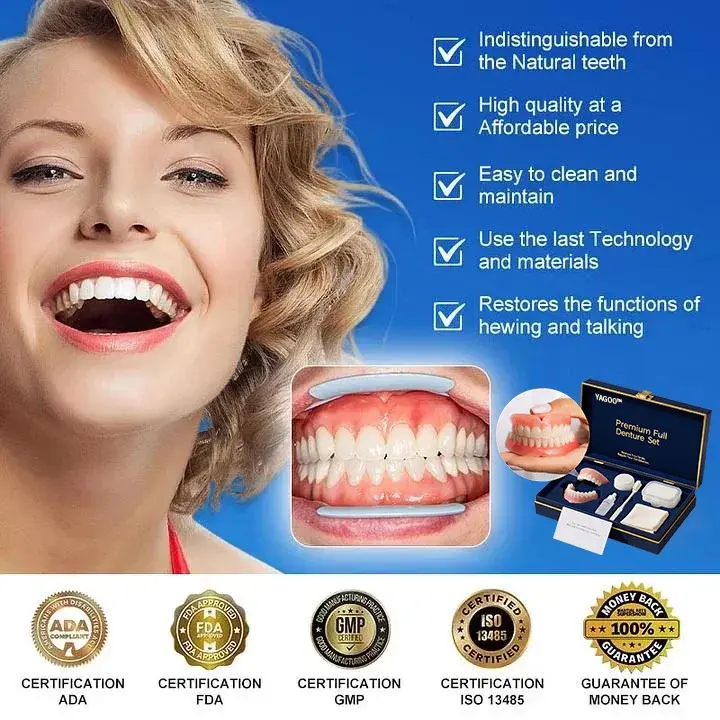 Medical Full Denture with Strong Suctiond - Image 2