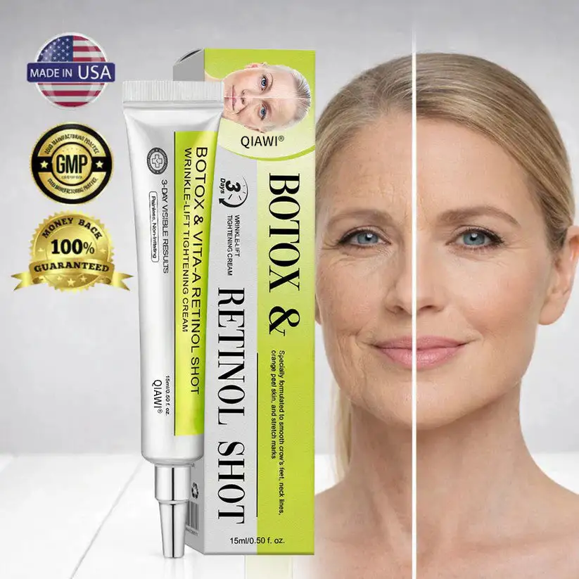 👏🌿Made and shipped from the USA Botox & Vita-A Retinol Shot Wrinkle-Lift Tightening cream