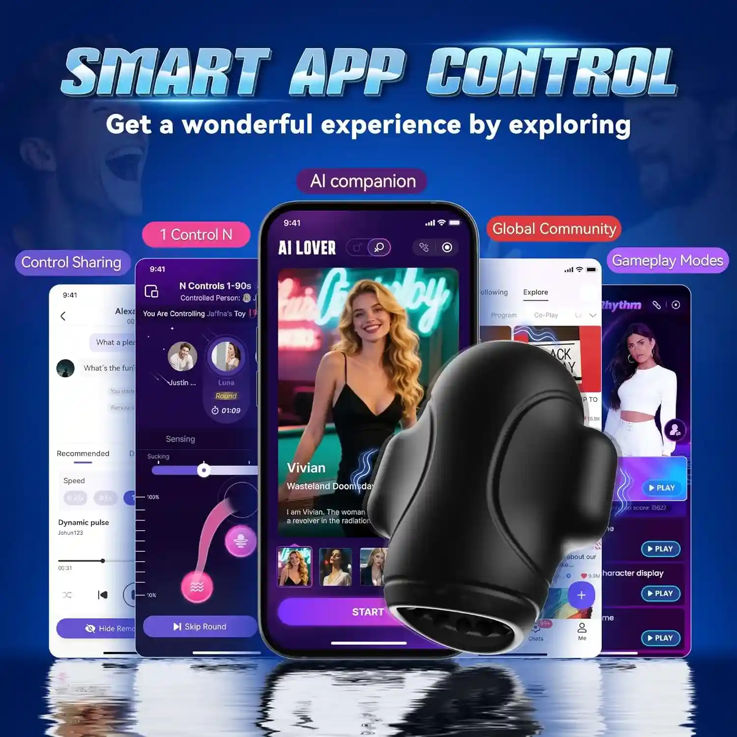 Vibrator - Smart AI 5in1 Performance Therapy Trainer - Image 6