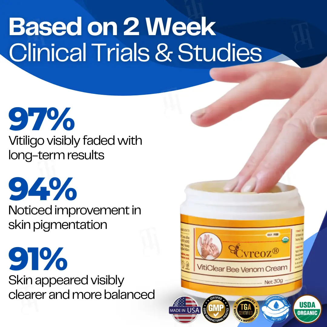 VitiClear Bee Venom Cream | No More Hiding that Skin! - Image 3
