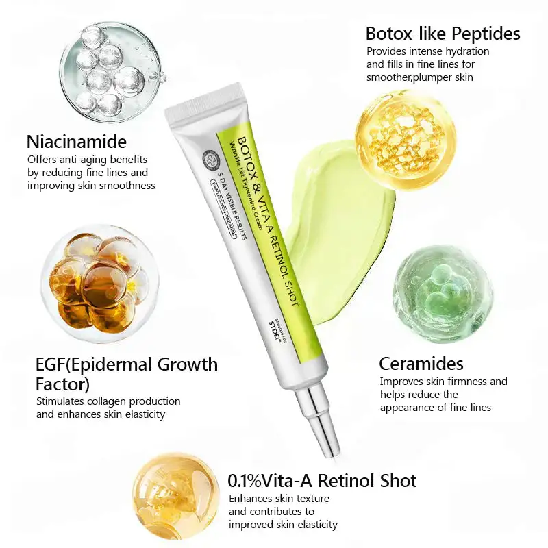 BOTOX & VITA A RETINOL SHOT Wrinkle Lift Tightening Cream - Image 15