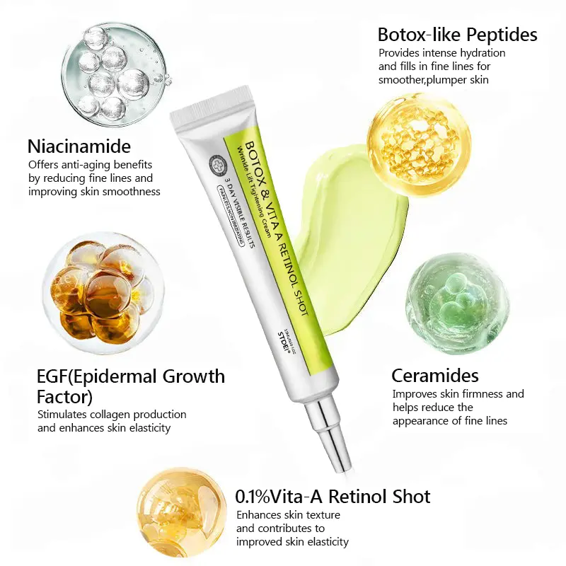 BOTOX & VITA A RETINOL SHOT Wrinkle Lift Tightening Cream - Image 65