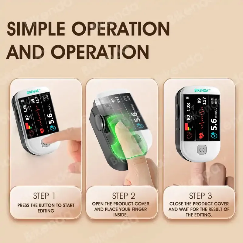 Premium Next-Generation 3-in-1 Non-Invasive Laser Glucose Meter - Image 6