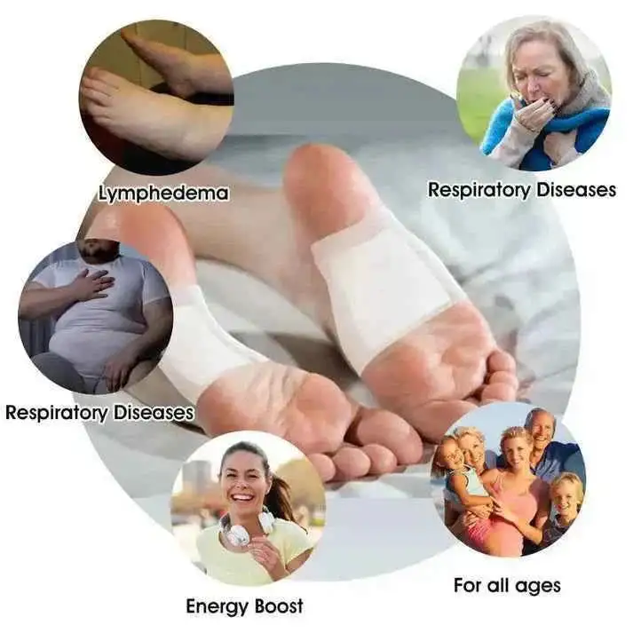 𝐎𝐟𝐟𝐢𝐜𝐢𝐚𝐥 𝐒𝐭𝐨𝐫𝐞 🇺🇸 Detox Foot Pads for Drainage & Slimming Support,Visible Results in 7 Days ✅ For Weight, Skin, Diabetes & Joint Health 🗽 - Image 5