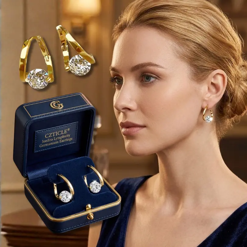 IonEra Lymphvity Germanium Earrings
