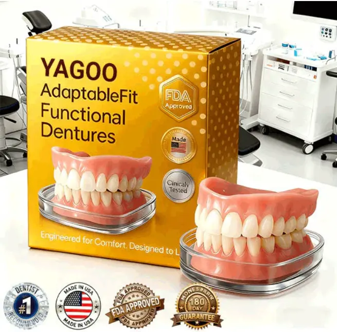 🌎Ends Today: 70% OFF! Medical Full Denture with Strong Suction