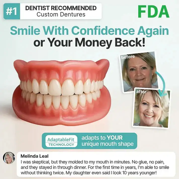 Ends Today: Limited-Time Savings — Custom-Fit Dentures for a Confident Smile - Image 4