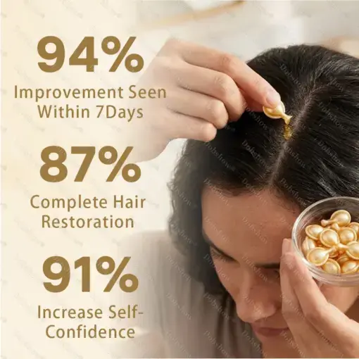 Hair Regrowth Capsules Newly Upgraded,Nano Penetration, Deep into Hair Roots - Image 7