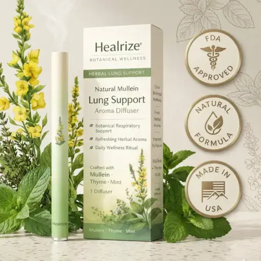 Natural Mullein Lung Support Aroma Diffuser