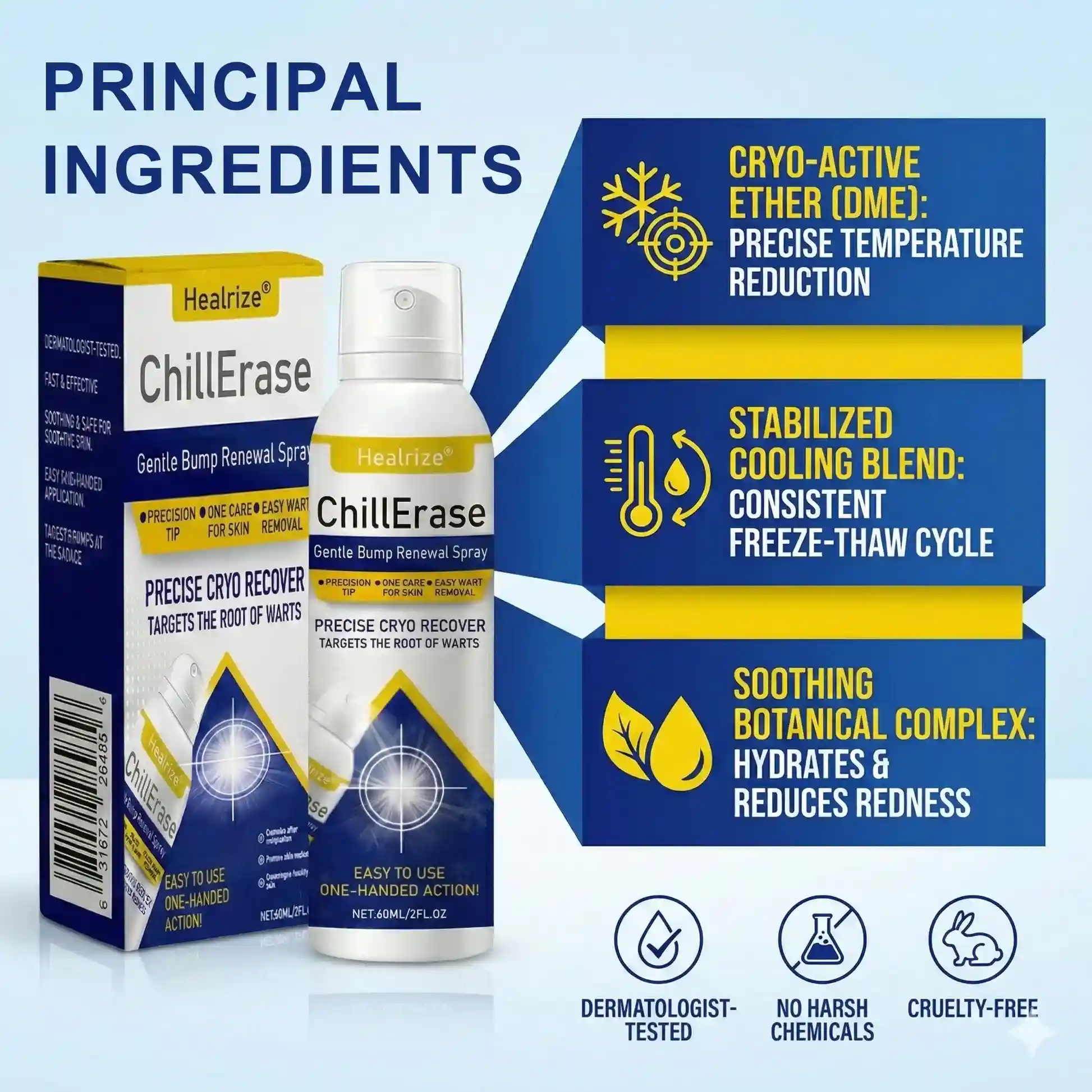 ChillErase Gentle Bump Renewal Spray✨ — Pain-Free, Acid-Free Gentle Wart Removal - Image 5