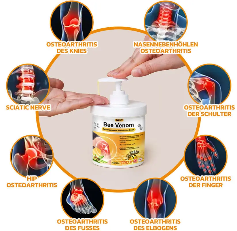 Bee Venom Pain Suppression Joint Healing Cream - Image 3