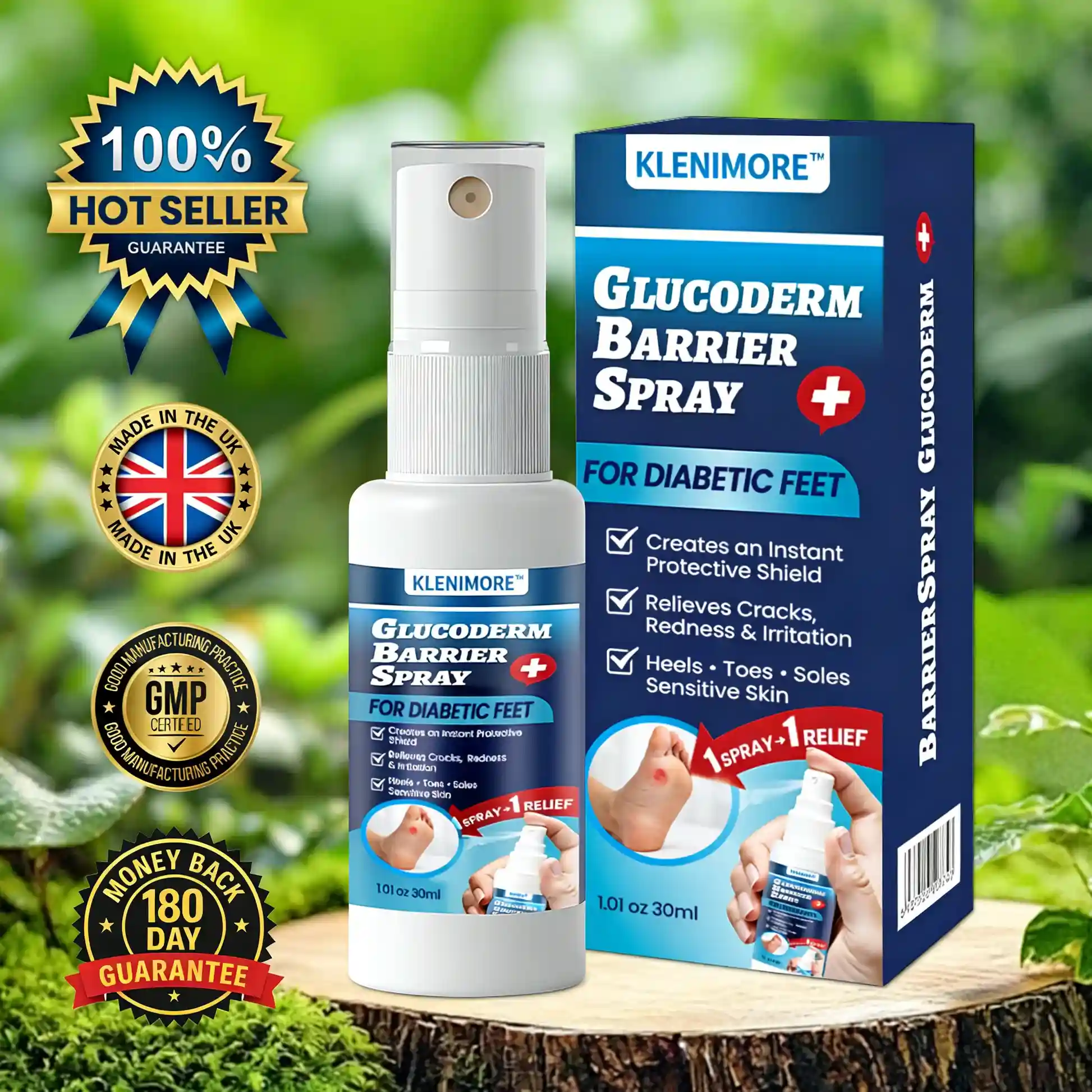 GlucoDerm Barrier Spray