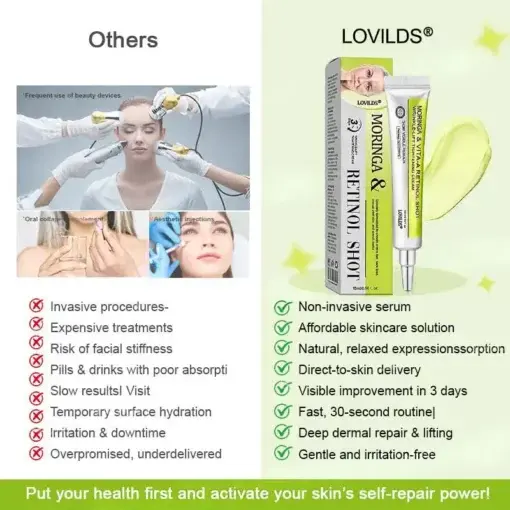moringa Vita-A Retinol Shot Wrinkle-Lift Tightening cream – Last Day Promotion 50 OFF - Image 2