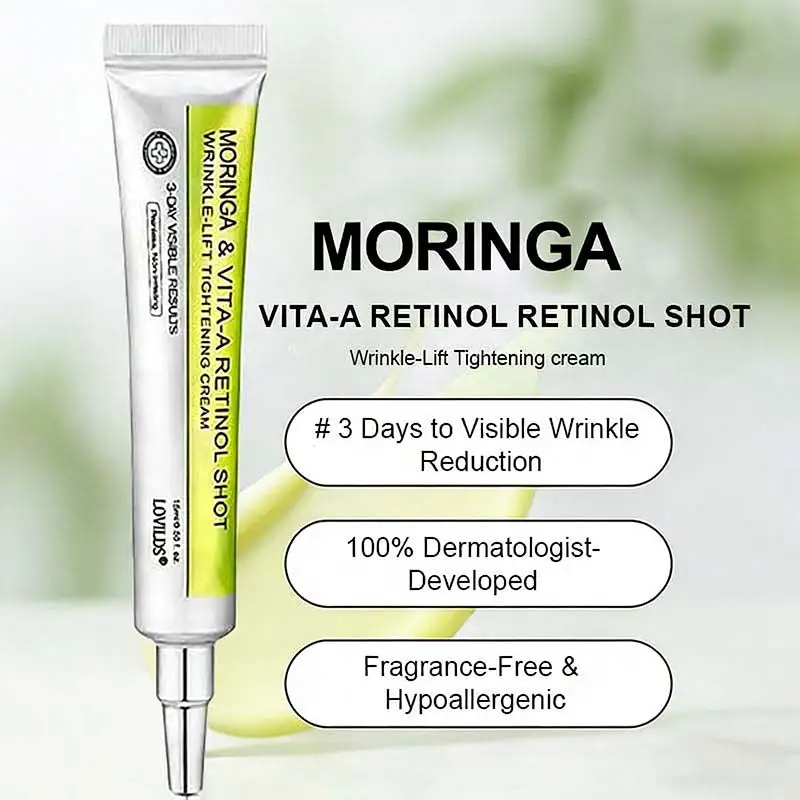 🧠👨⚕️Made and shipped from the USA moringa & Vita-A Retinol Shot Wrinkle-Lift Tightening cream - Last Day Promotion 50% OFF - Image 11