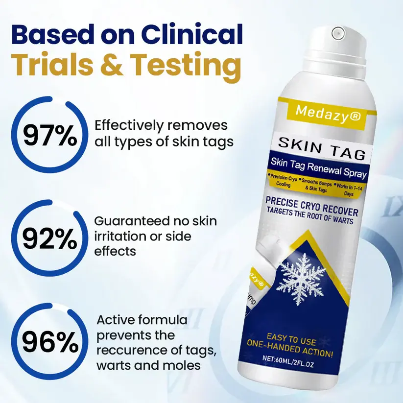 Skin Tag Renewal Spray- Reducing nutrient supply to damaged tissue and accelerating its natural shedding process - Image 5