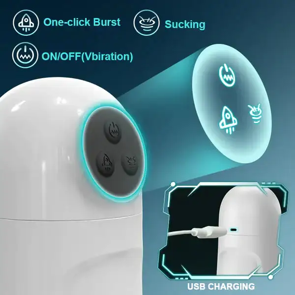 Pulse Pro — Automatic Suction Pleasure Stroker for Men Discreet Shipping - Image 3