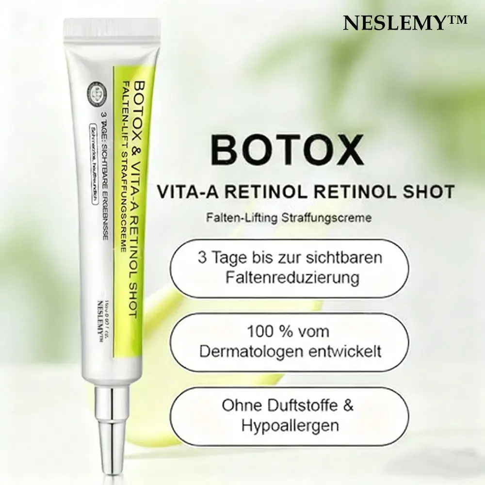 Now regain youthful skin. 💫👨⚕️ NESLEMY ™ Wrinkle relaxer & Vita-A Retinol Shot Wrinkle Lift Firming Cream - Image 11