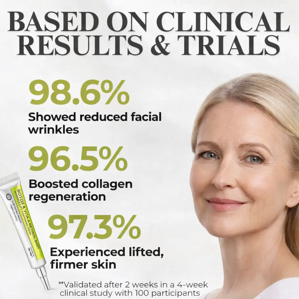 👏🌿Proudly Made in the USA💫 Advanced Peptide Botox-Style + Vita-A Retinol Lifting Renewal Cream - Image 18