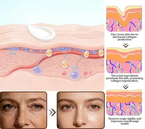 Stem Cell Extract EGF and Copper Peptide Revitalizing Essence Cream (deeply activates the skins internal regeneration, making the skin firmer and smoother) - Image 13
