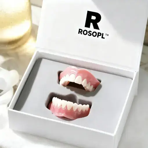 ROSOPL Easy Dentures-Boil-and-Bite Functional Denture