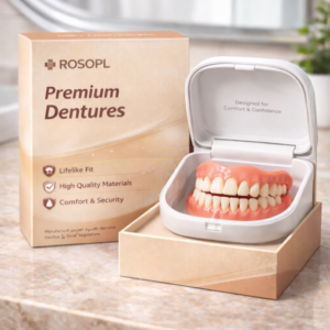 ROSOPLTM Custom-Fit Full Functional DenturesMake you more confident2