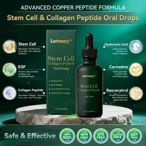Stem Cell Collagen Peptide Oral Drops - Image 10