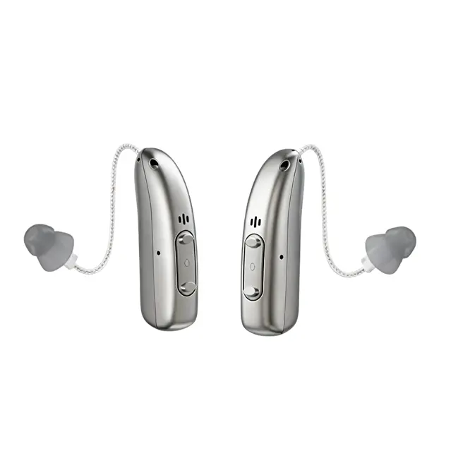 Smart & Self-Fitting Bluetooth Hearing Aids (App Controlled)
