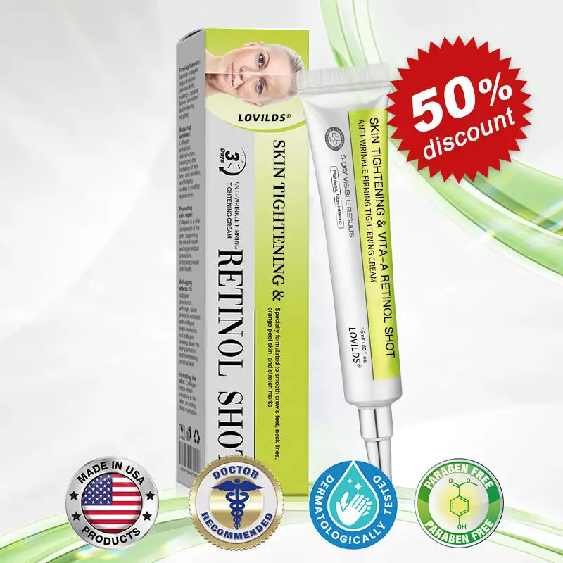 USA's #1 Skin Tightening Secret 🇺🇸 Retinol Shot: Firm & Lift 🎁 GET 50% OFF (Last Chance)
