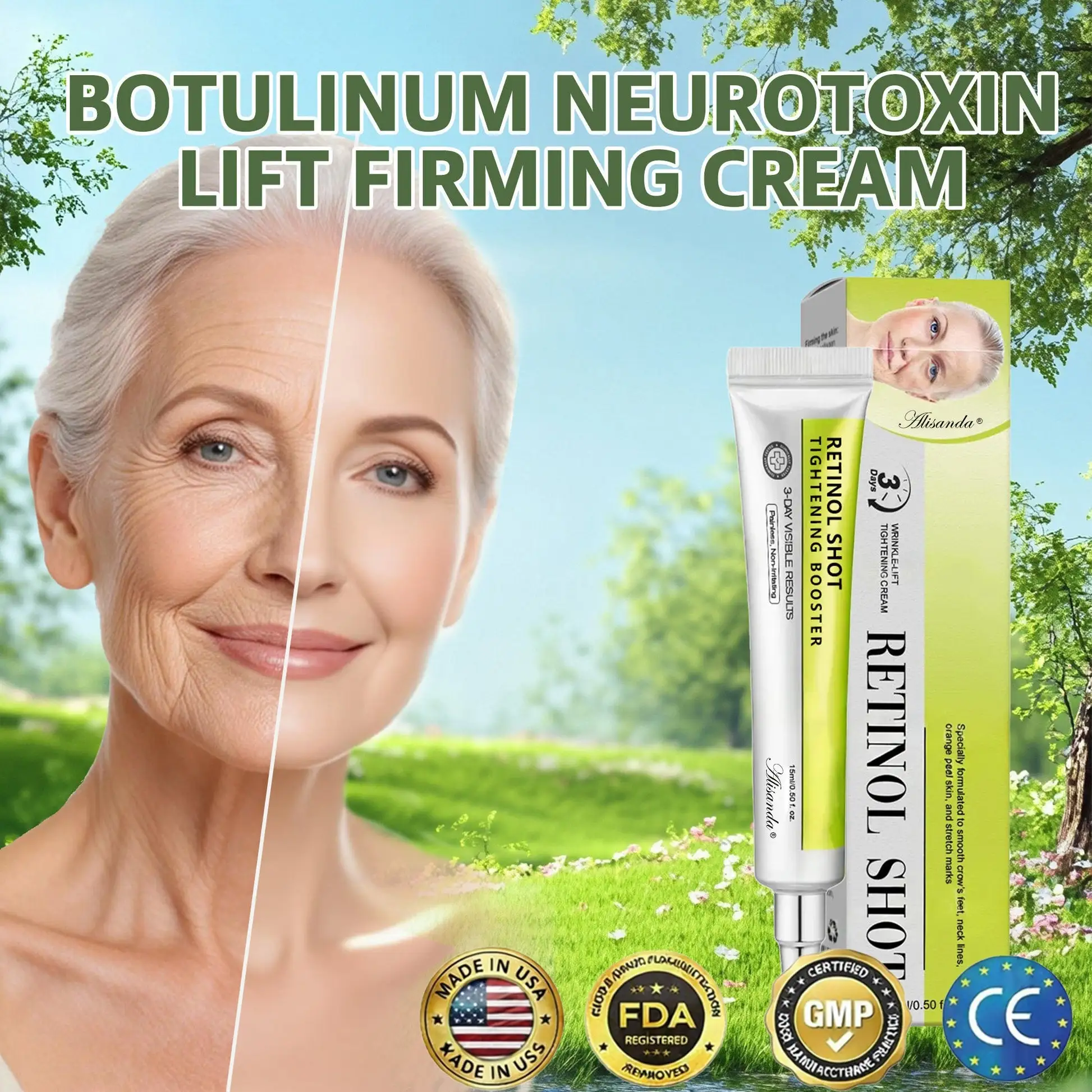 Neuro-Peptide & Retinol Wrinkle-Lift Firming Cream- Last Day Promotion 70% OFF