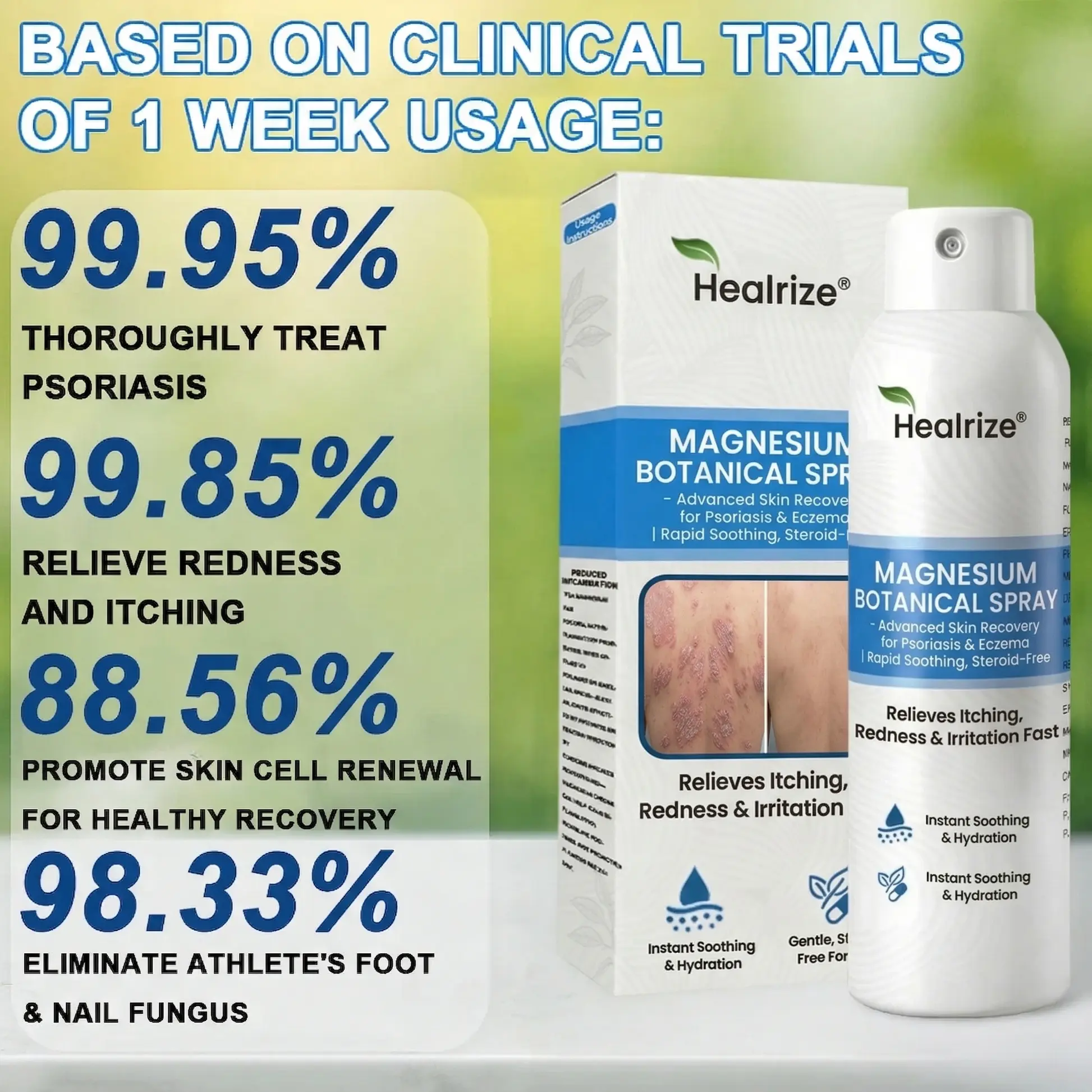 Magnesium Botanical Spray –Advanced Skin Recovery for Psoriasis & Eczema - Image 7