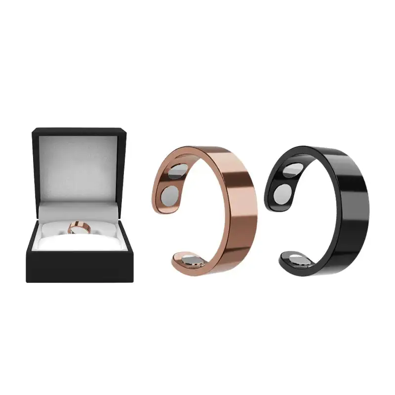 Magnetic Ring - Elegant Stainless Steel Ring - Magnet Rings - Image 21