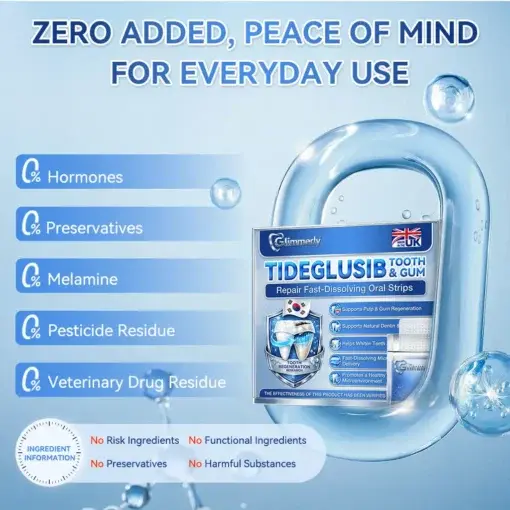 Tideglusib Fast‑Dissolving Tooth & Gum Repair Oral Strips - Image 13