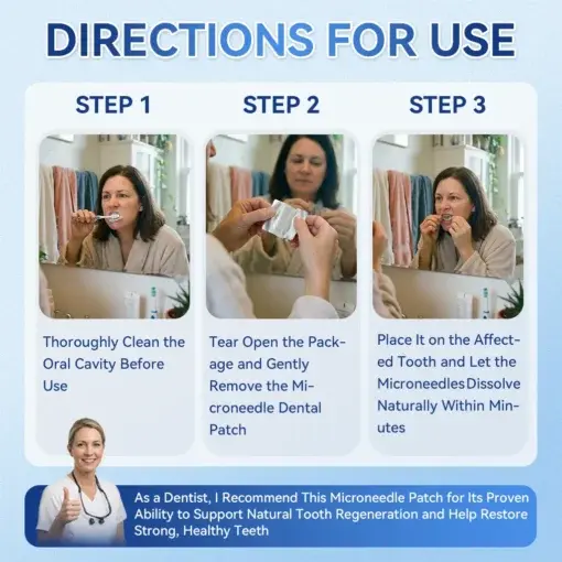 Tideglusib Fast‑Dissolving Tooth & Gum Repair Oral Strips - Image 16