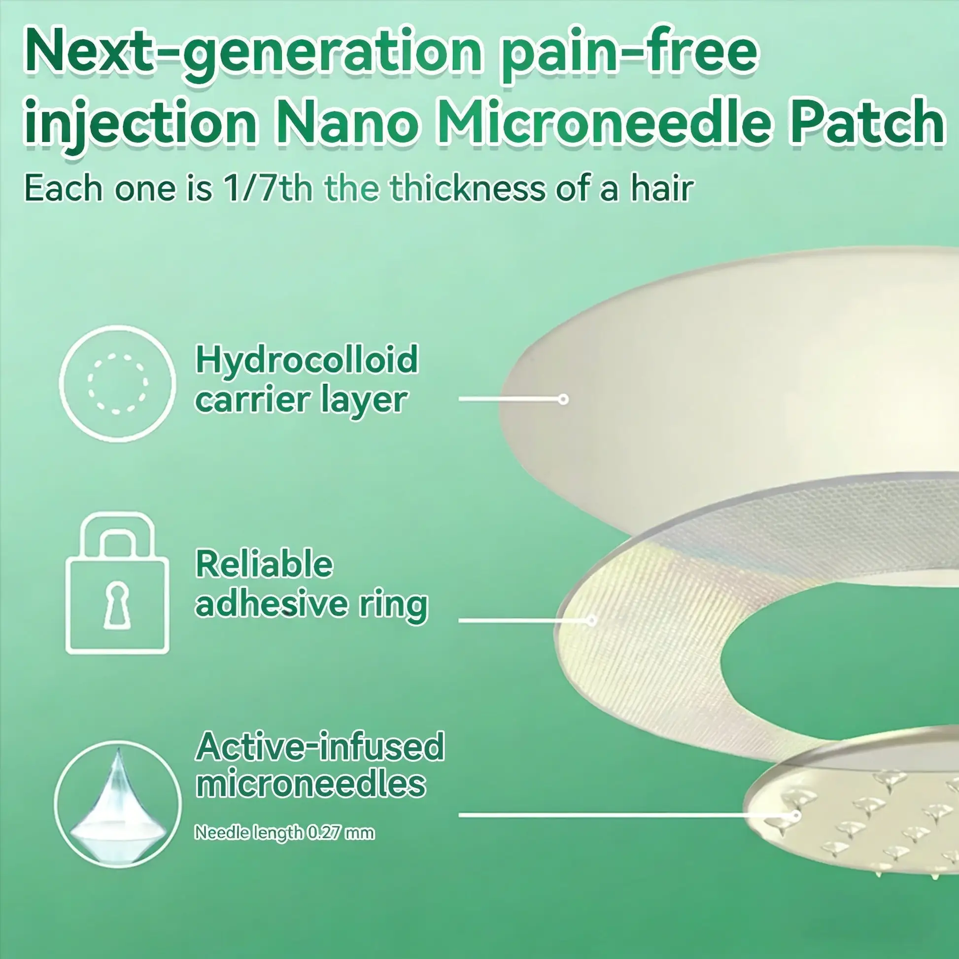 🔥Made in USA | Moringa & Berberine 10-IN-1 Advanced Nano Microneedle Patch - Image 9