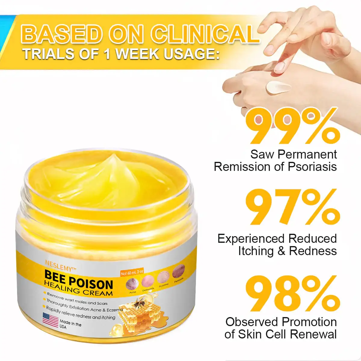 Bee Poison Skin Cream - Image 4
