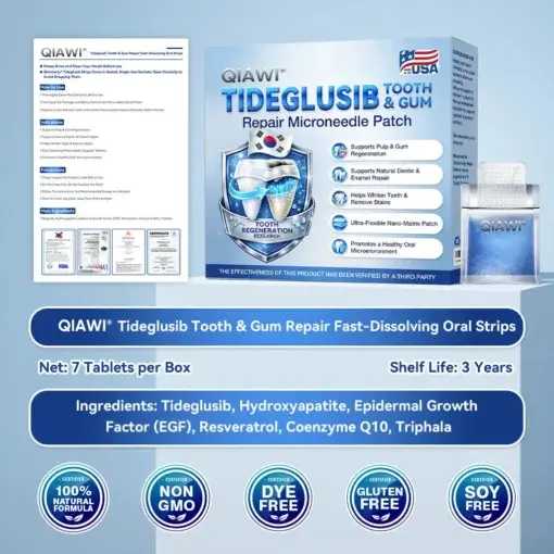 Tideglusib Fast‑Dissolving Tooth & Gum Repair Oral Strips
