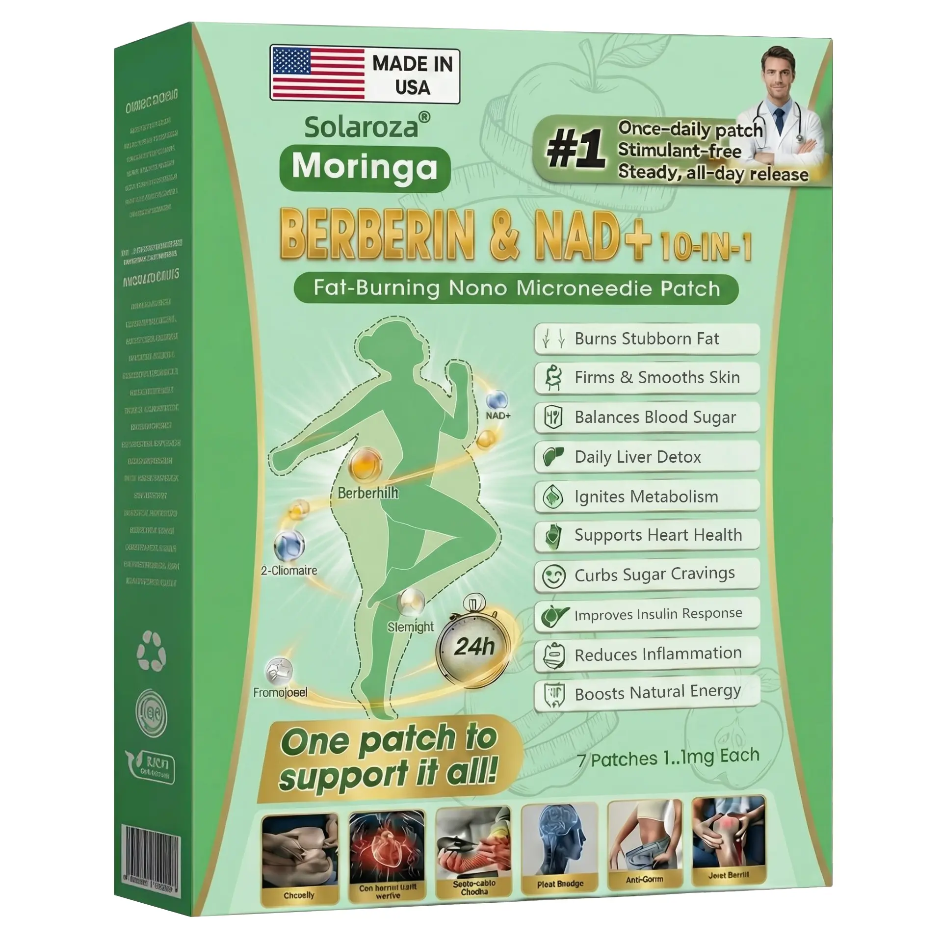 10-in-1 Weight Loss Patch: Boost Metabolism – Selfcareboost - Image 12