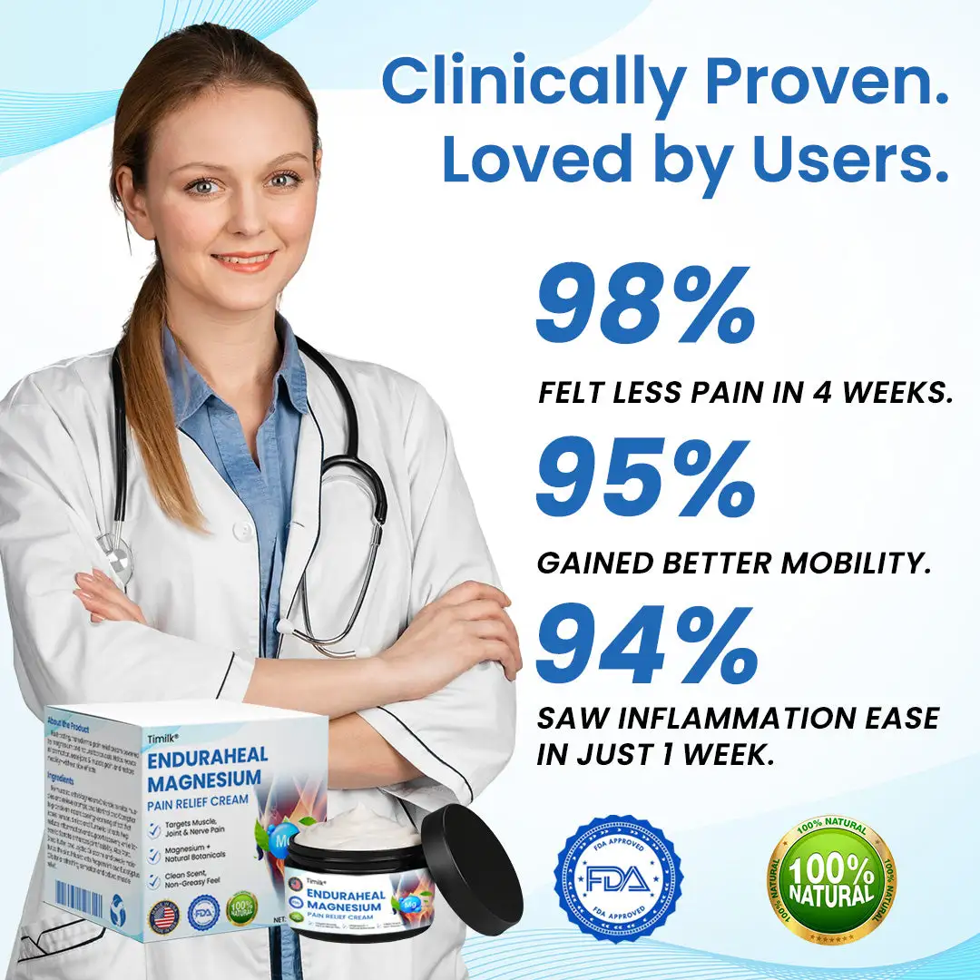 EnduraHeal Magnesium Pain Relief Cream - Image 10