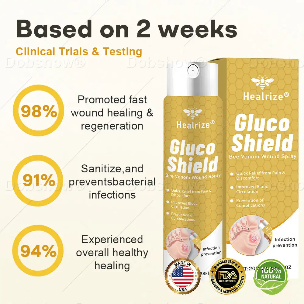GlucoShield Bee Venom Wound Spray - Image 5