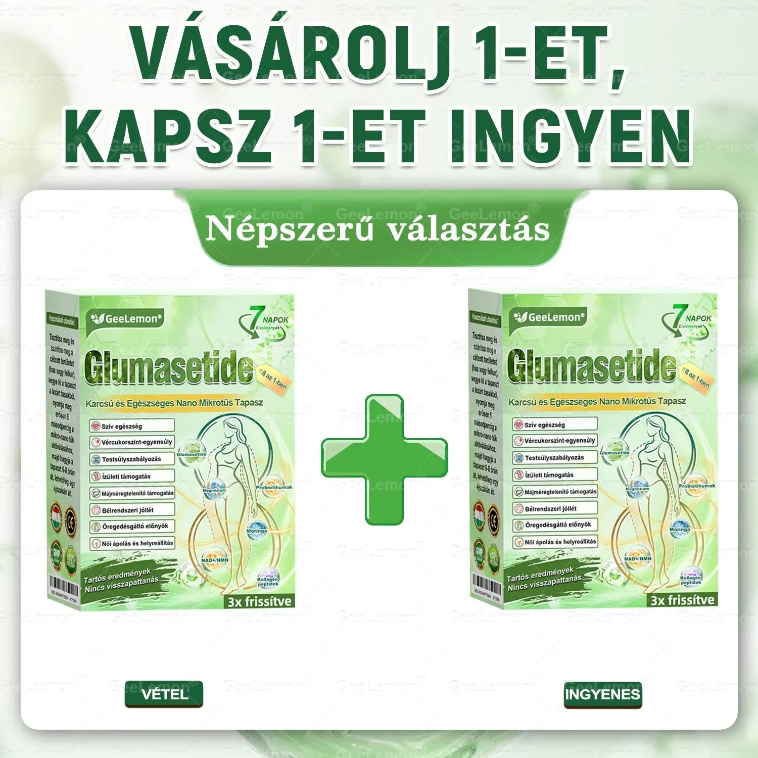 Glumasetide 8az 1-ben Karcsú és EgészségesNano Mikrotűs Tapasz - Image 19