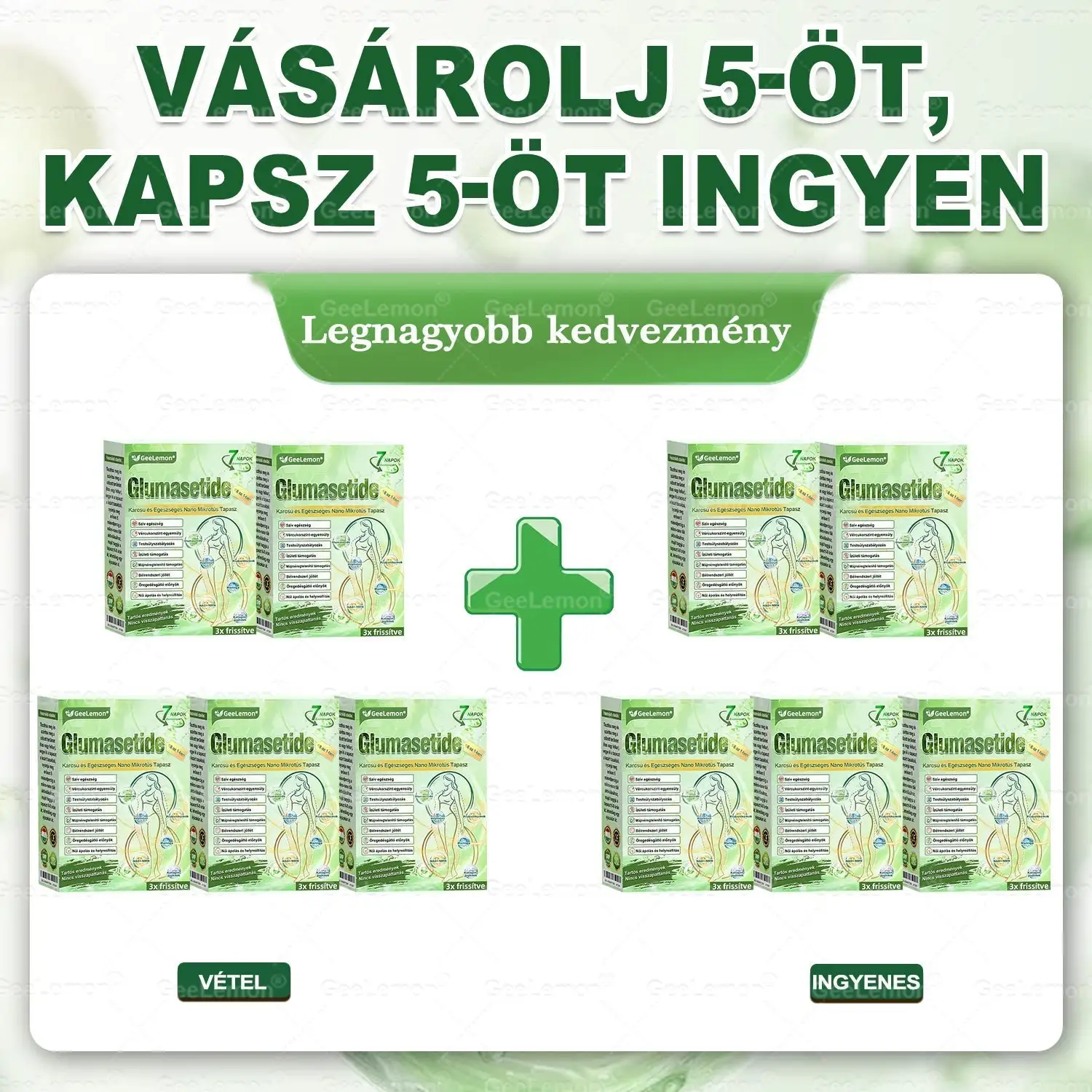 Glumasetide 8az 1-ben Karcsú és EgészségesNano Mikrotűs Tapasz - Image 22