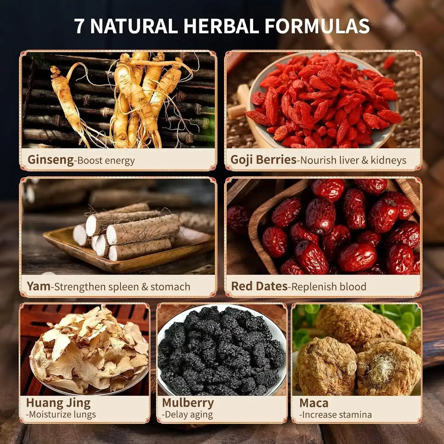 Ginseng & Mulberry Herbal Tea - Image 3