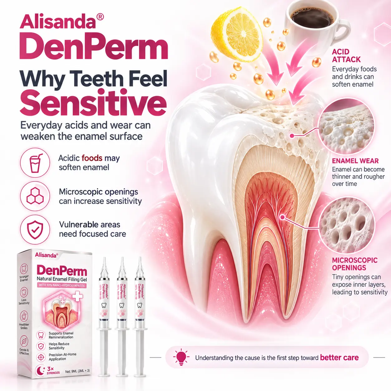 DenPerm Cavity-Repair Natural Enamel Filling Gel - Image 2