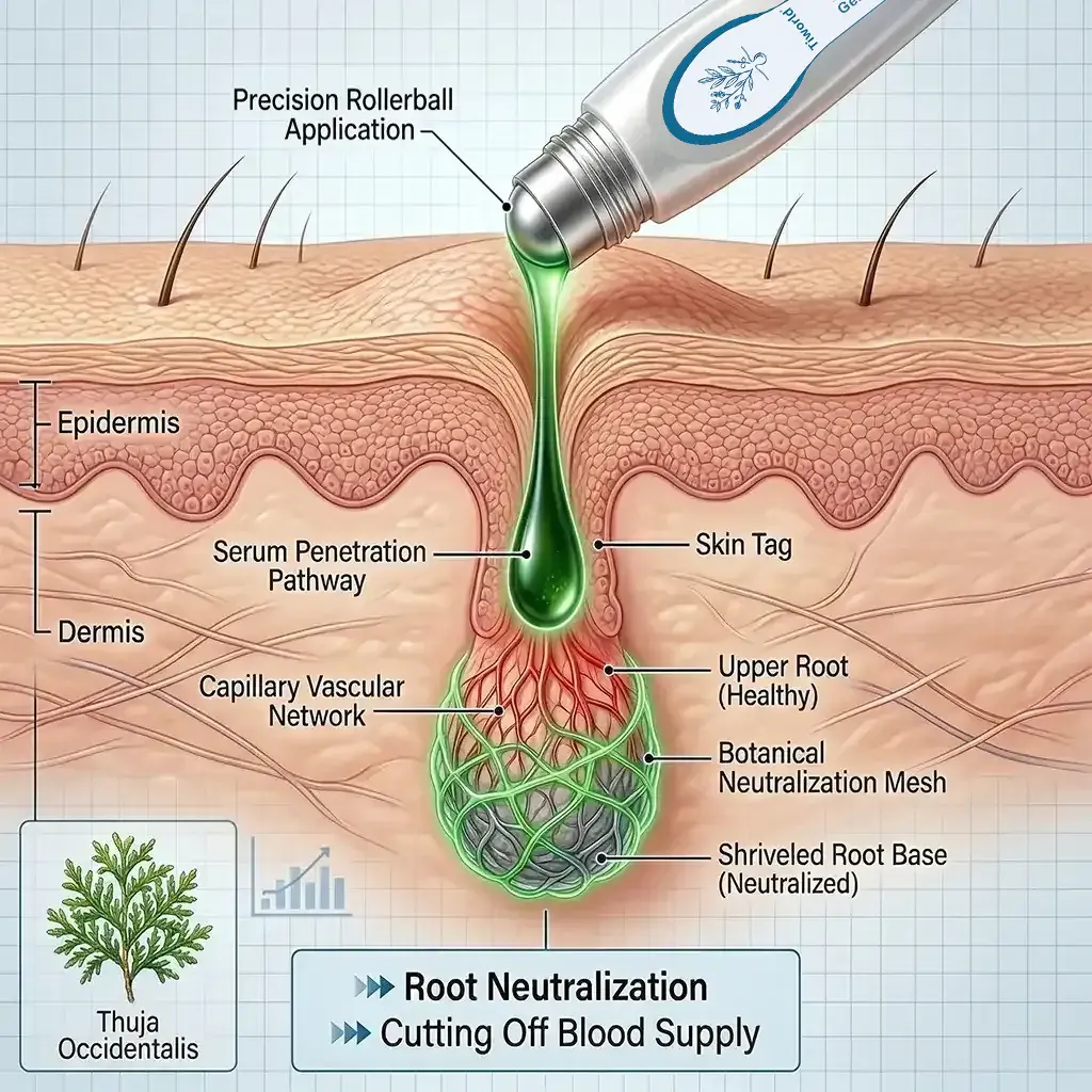 7-Day Skin Tag & Spot Eraser Painless & Scar-Free Advanced Imperfection Removal Rollerball Pen - Image 15