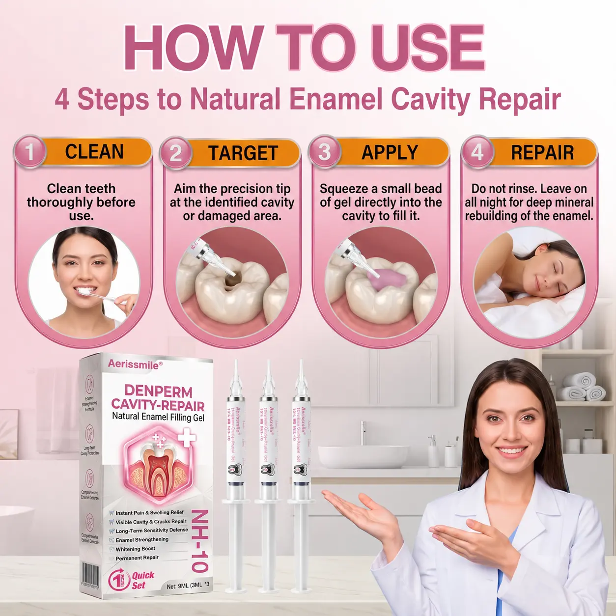 Cavity-Repair Natural Enamel Filling Gel - Image 8