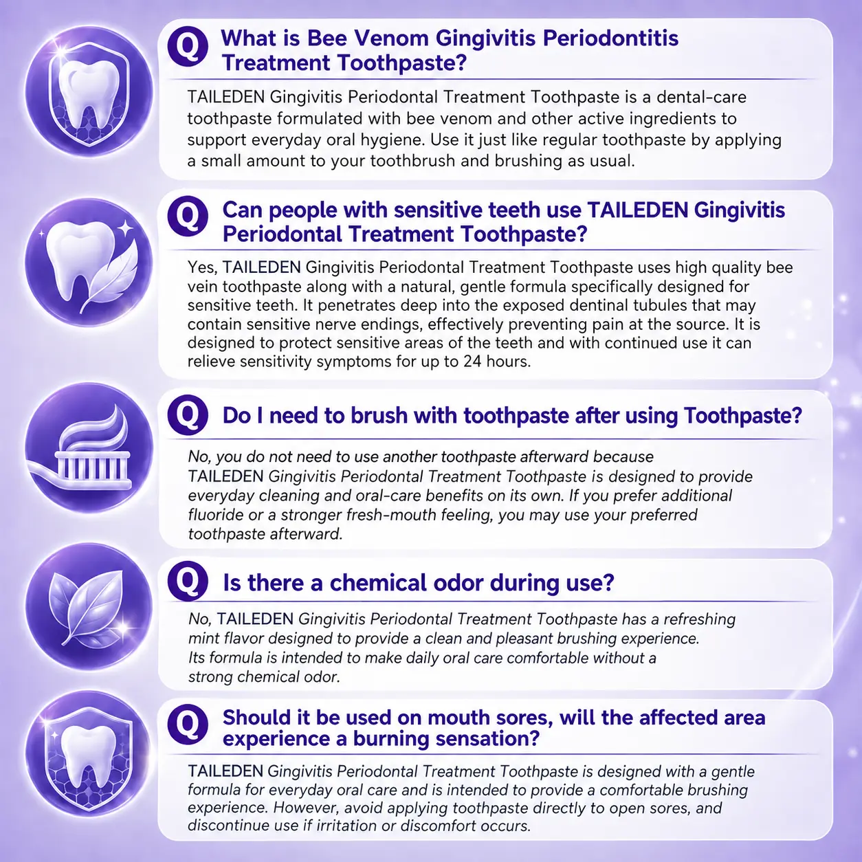 Gingivitis Periodontal Treatment Toothpaste - Image 13