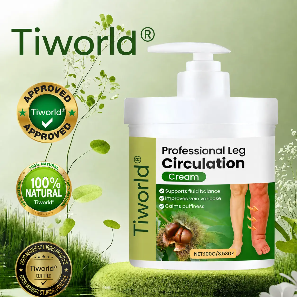 Professional Leg Circulation Cream