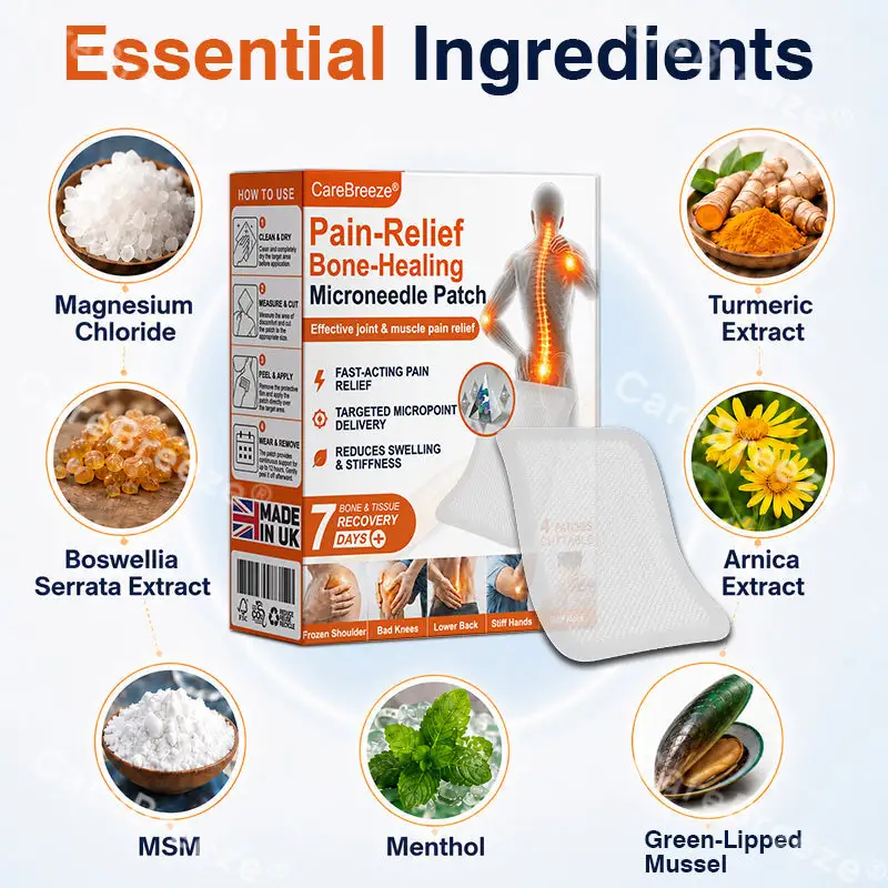 Pain-Relief Bone-Healing Microneedle Patch - Image 10