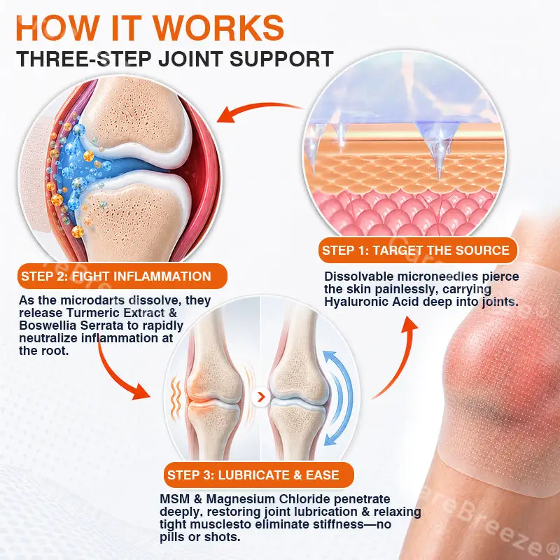 Pain-Relief Bone-Healing Microneedle Patch - Image 5